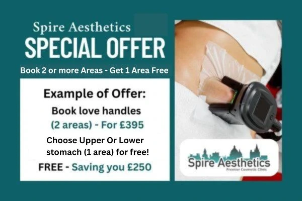Fat Freezing Promotion Beccles from Spire Aesthetics - Book Today!