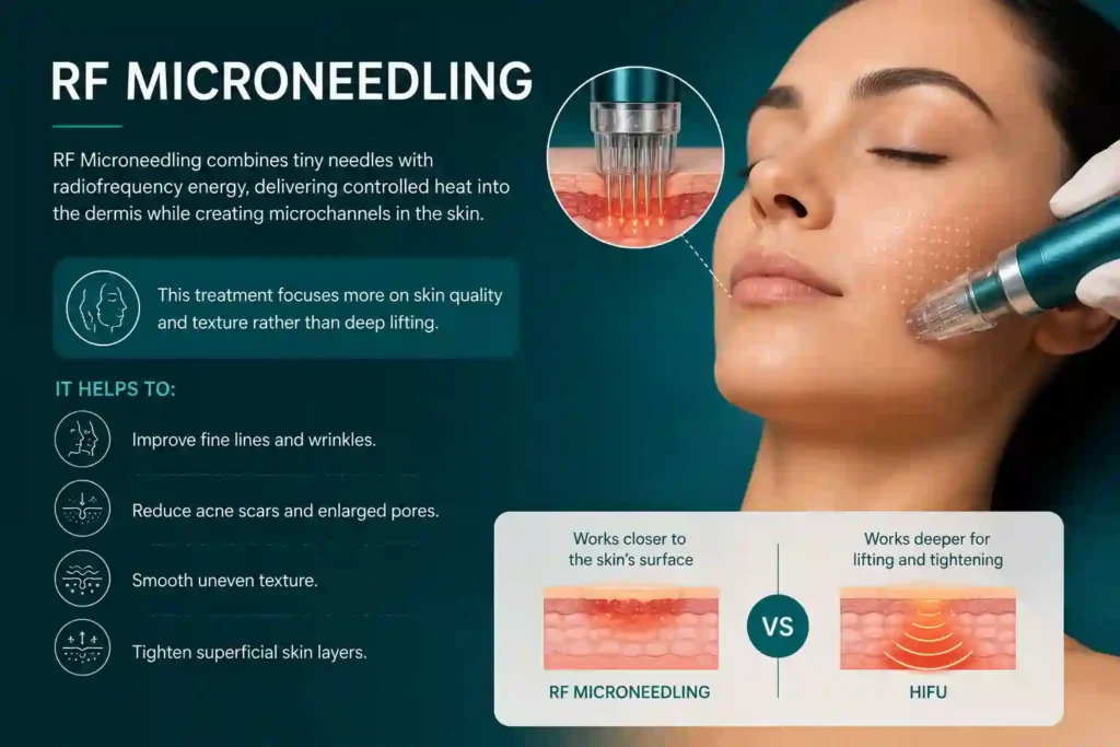 What Does RF Microneedling Do That HIFU Alone Cannot Beccles