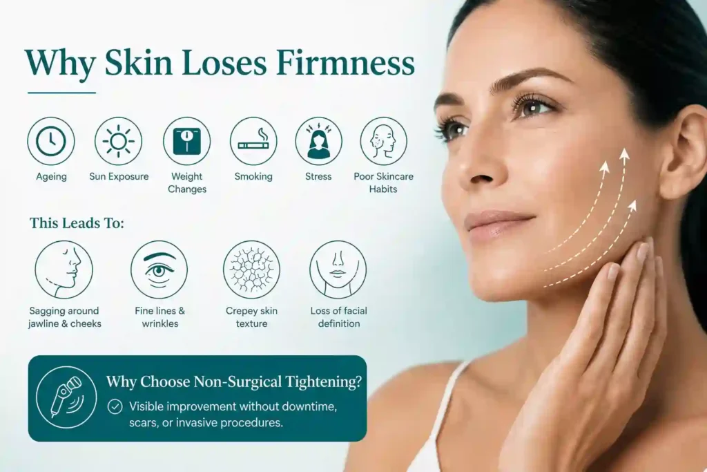 What Makes Skin Lose Firmness and Why Do People Seek Non-Surgical Tightening Beccles?